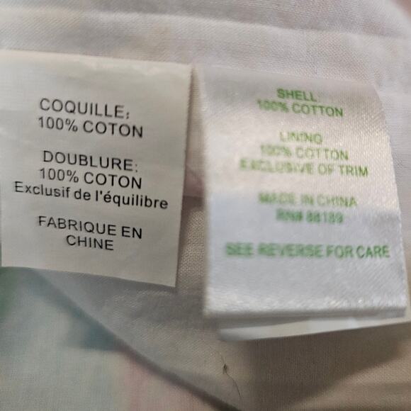 Lilly Pulitzer Strapless Patchwork Dress Tie Back Multicolor Floral Dress 00 - Picture 6 of 9